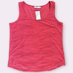 NWT Ricki's Sleeveless Top - Coral Pink - Size Medium